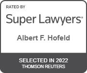 Super Lawyers Albert F. Hofeld 2022