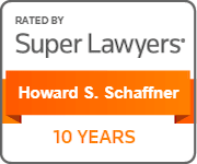 Super Lawyers Howard S. Schaffner 10 Years